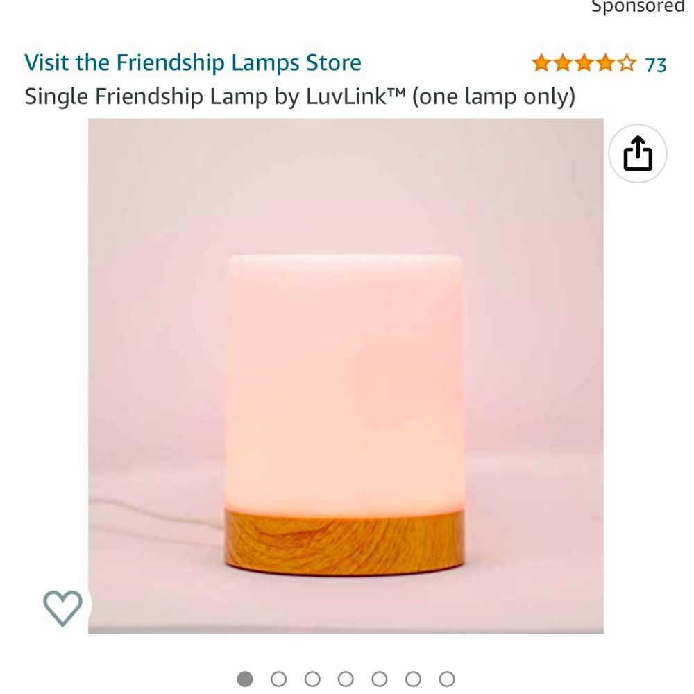 Friendship lamp by luvlink